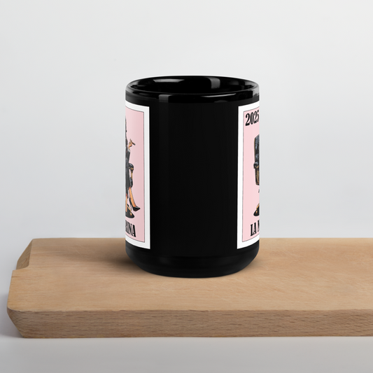 Madrina Proposal 2025 Black Glossy Mug